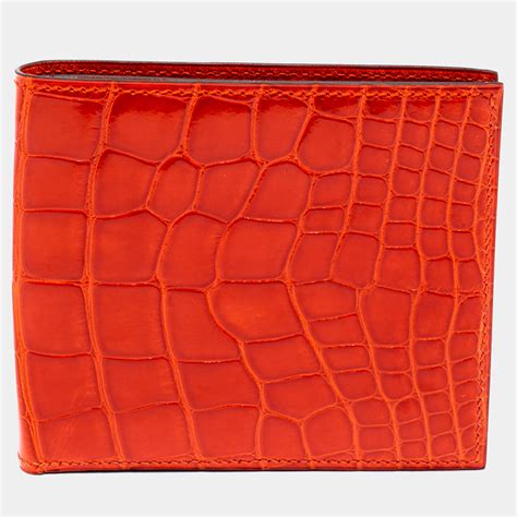 hermes card holder men|hermes alligator wallet men's.